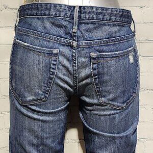 Earnest Sewn raw hem bootcut jeans